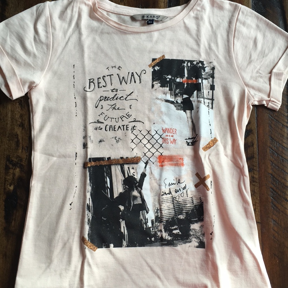 B-Karo pink shirt
